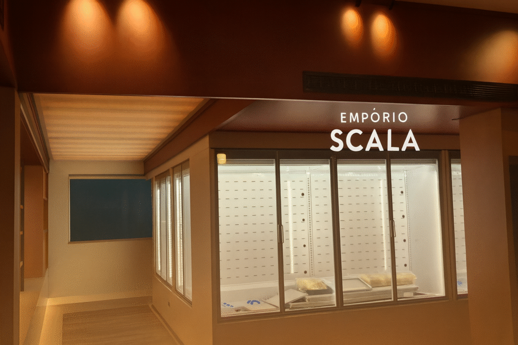 obra emporio scala na cidade de Sacramento -MG